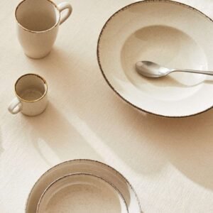 Bologne Ceremic Dinner plate