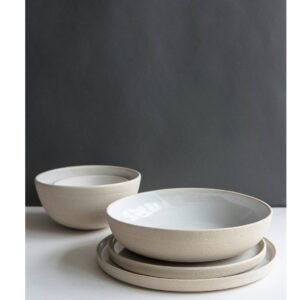Compiano Handmade Ceramic Set of Plates and Bowls