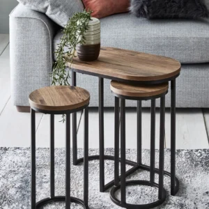 Vejle Oak Effect Nest of Tables