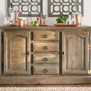 Karmindika_Jaipur_Side Cabinet Mangowood 2
