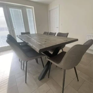 Malaga Rustic 8 seater dining table 1